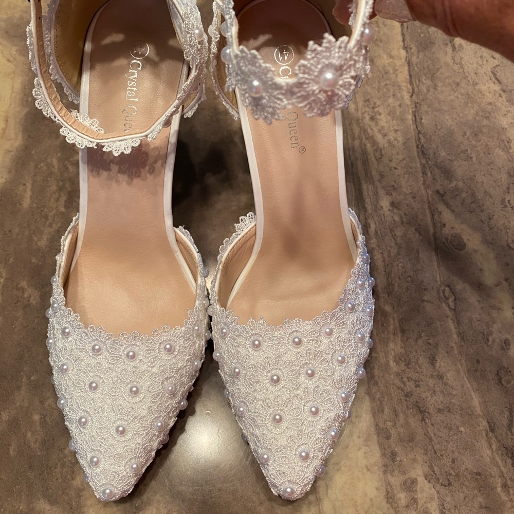 High heel shoes
